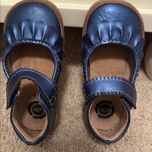 Blue Kids Mary Jane Shoes